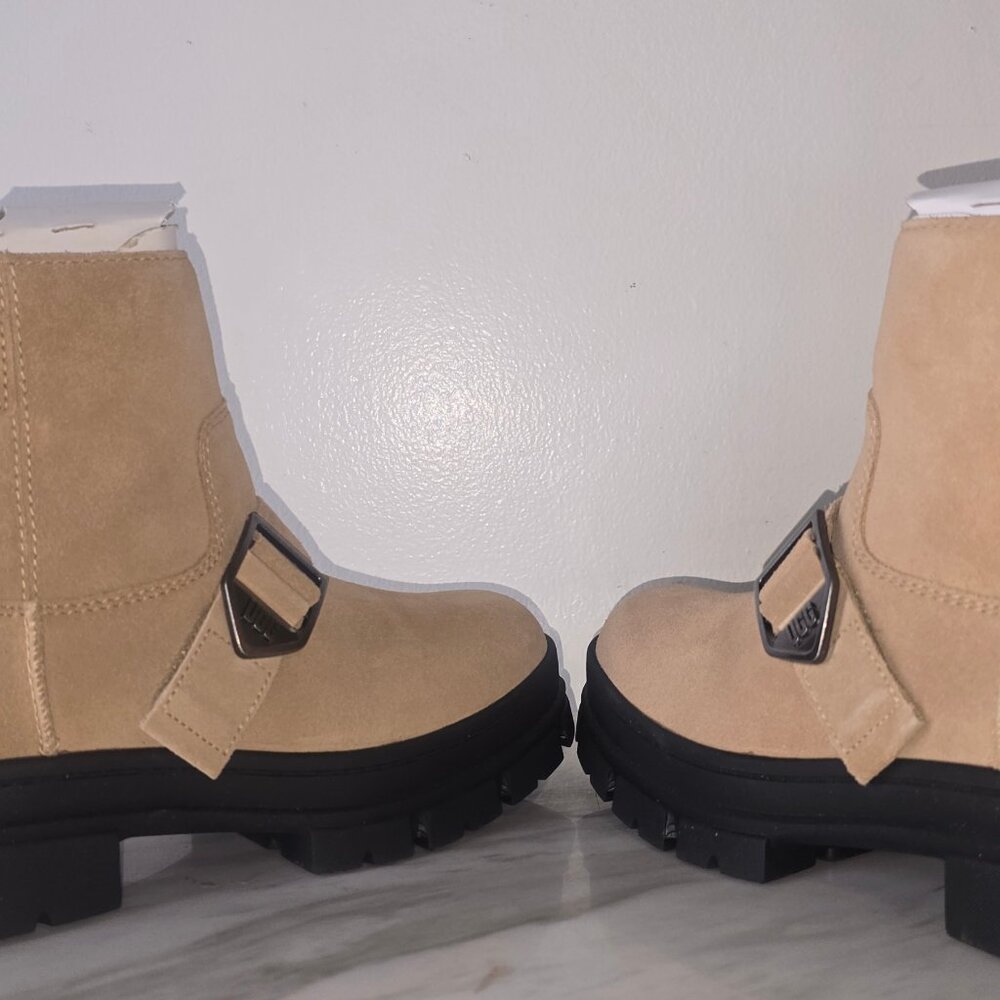 UGG Women's Tan Ankle Boots - Picture 3 of 5